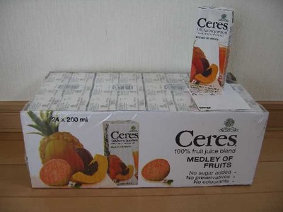 Ceres(セレス) メドレーオブフルーツ 200ml×24P