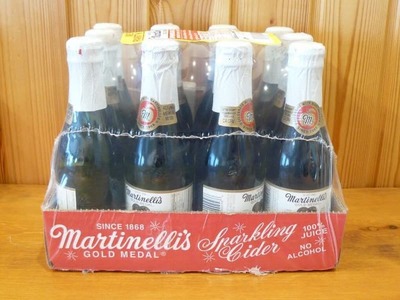 マーティネリ Martinelli's スパークリング アップルサイダー 250ml×12