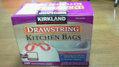 いんづうさん[1]が投稿したカークランド KITCHIN BAG  ひも付きごみ袋の写真