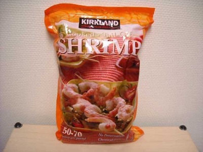 カークランド 調理済み 尾なし 冷凍エビ 50-70 (Cooked Tail-Off SHRIMP)