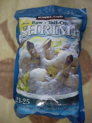 カークランド Raw Tail-on SHRIMP 21-25ｃｔ/454g