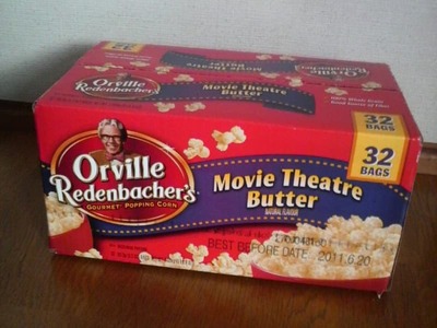 Orville Redenbacher's グルメ ポップコーン ムービーシアターバター 32袋入り