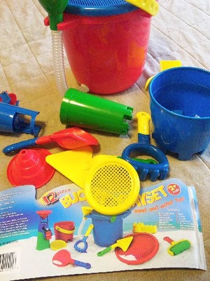 お砂場セット (Bucket Playset) バケツプレイセット