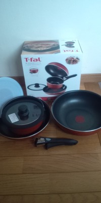 T-fal ティファール オリエントレッドクックウエアセット