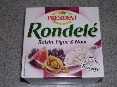 Rondele  PRESIDENT Raisin Figue＆Noix (いちじく&レーズン)