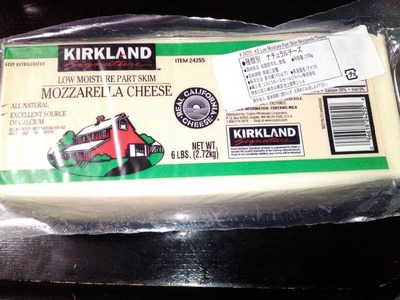 (名無し)さん[1]が投稿したカークランド モッツァレラチーズ (ブロック)の写真
