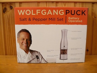 WOLFGANG PUCK 電動ペッパーミル 2個セット