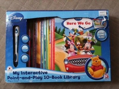 Disney My interactive point and play 10book library