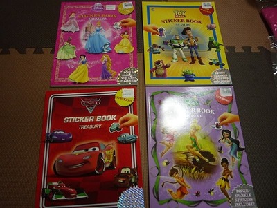 DISNEY ディズニー STICKER BOOK TREASURY (シールブック)