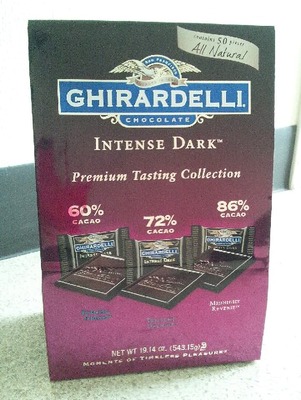 yoshieさん[2]が投稿したGHIRARDELLI(ギラデリ) ダークチョコレート (INTENSE DARK Premium Tasting Collection)の写真