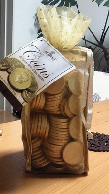 (名無し)さん[1]が投稿したアルベルト ベルギー コインチョコレート ALBERT Belgium Chocolate Coinsの写真