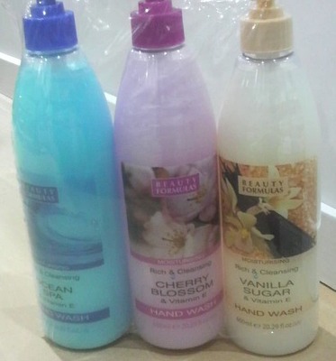 BEAUTY FORMULAS ビューティー フォーミュラ ハンドウォッシュ 600ml×3本