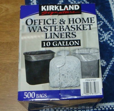 睡蓮さん[1]が投稿したカークランド ゴミ袋 Office&home Wastebasket liners 10gallonの写真