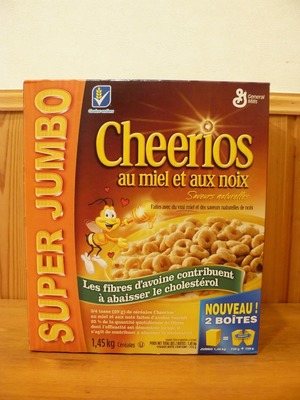 General Mills ジェネラルミルズ ハニーナッツチェリオス