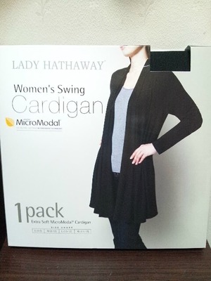 LADY HATHAWAY Swing Cardigan スイングカーディガン