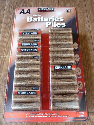 (名無し)さん[1]が投稿したカークランド 単3アルカリ乾電池 48本パックの写真
