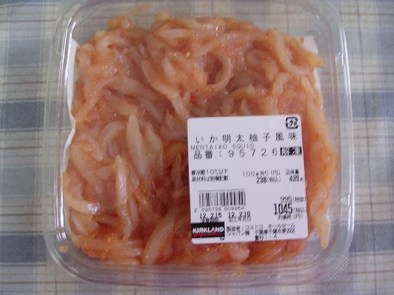 いか明太柚子風味 解凍のクチコミ コストコで在庫番