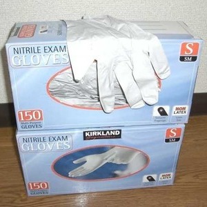 カークランド ニトリル 手袋 NITRILE EXAM GLOVES