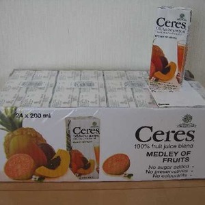 Ceres(セレス) メドレーオブフルーツ 200ml×24P
