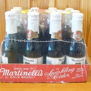 マーティネリ Martinelli's スパークリング アップルサイダー 250ml×12