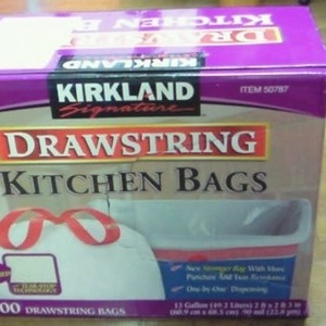 カークランド KITCHIN BAG ひも付きポリ袋