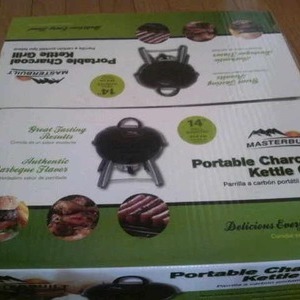 Portable Charcoal Kettle Grill(MASTERBUILT)