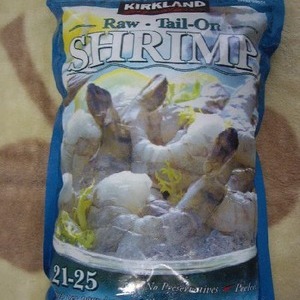 カークランド Raw Tail-on SHRIMP 21-25ｃｔ/454g