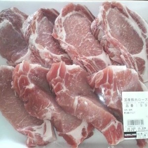カークランド 国産豚肉ロースとんかつ