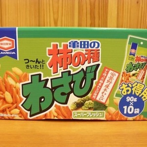 亀田製菓 亀田の柿の種 わさび