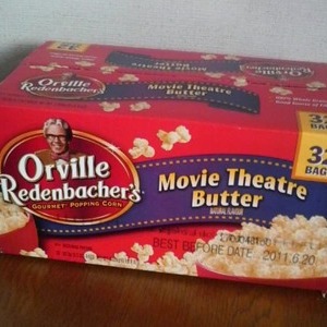 Orville Redenbacher's グルメ ポップコーン ムービーシアターバター 32袋入り