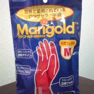 オカモト マリーゴールド Marigold ゴム手袋 中厚手 4p