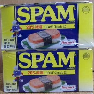 Hormel Foods SPAM ホーメル スパム 20% レスソルト