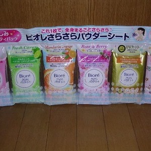 花王 ビオレ さらさらパウダーシート