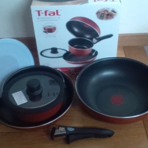 T-fal ティファール オリエントレッドクックウエアセット