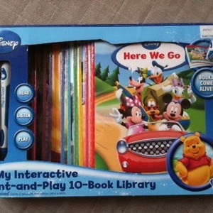 Disney My interactive point and play 10book library