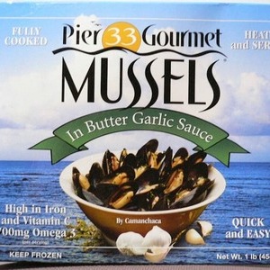 pier 33 gourmet ムール貝 バターガーリック味