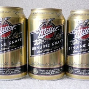 Miller Genuine Draft Beer ミラービール