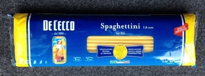 DE CECCO Spaghettini ディ・チェコ No.11 スパゲッティーニ (1.6mm)