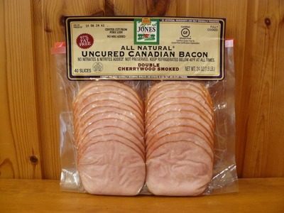 Jones Uncured Canadian Bacon ジョーンズ カナディアン ベーコン