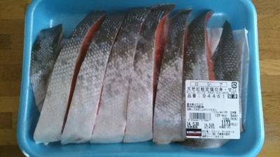 角俊さん[2]が投稿したカークランド  天然紅鮭定塩切身・甘口の写真