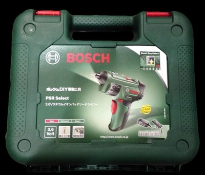 BOSCH ボッシュ PSR SELECT リチウムイオンバッテリードライバー