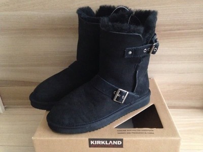 カークランド  レディース ショートバックル ブーツ (shearling buckle boot)