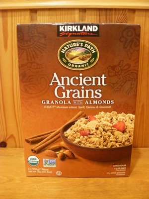 カークランド Ancient Grains アーモンド グラノーラ