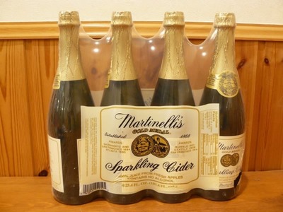 Martinelli's マーティネリ スパークリング アップルサイダー 750ml×4本