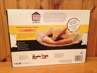 J.S. Chen's Dimsum 胡麻海老トースト Sesame Prawn Toast 24ct