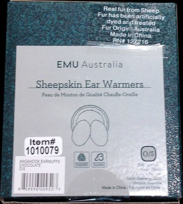 (名無し)さん[6]が投稿したEmu Australia イヤーマフ 耳当て Sheepskin Ear Warmersの写真