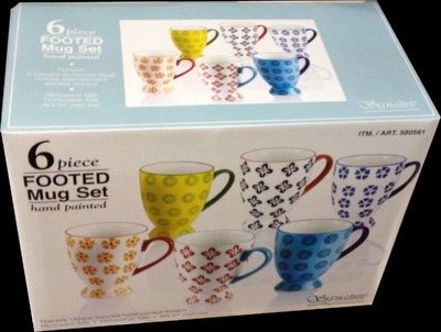 SIGNATURE HOUSEWARES マグ 6PCセット