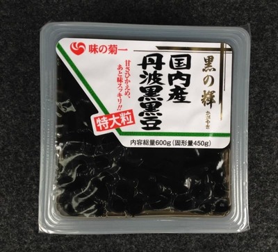 菊池食品 味の菊一丹波黒黒豆