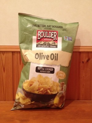 Boulder Canyon Olive Oil Kettle Chips オリーブオイル ケトルチップスのクチコミ コストコで在庫番