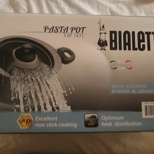 BIALETTI PASTA POT ビアレッティ パスタ鍋 4.7L